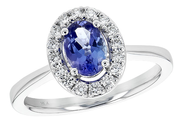 K235-61615: LDS RG .73 TANZANITE .97 TGW