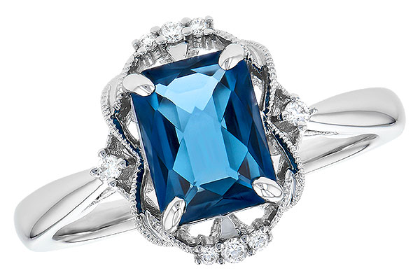 K318-30670: LDS RG 1.70 LONDON BLUE TOPAZ 1.76 TGW