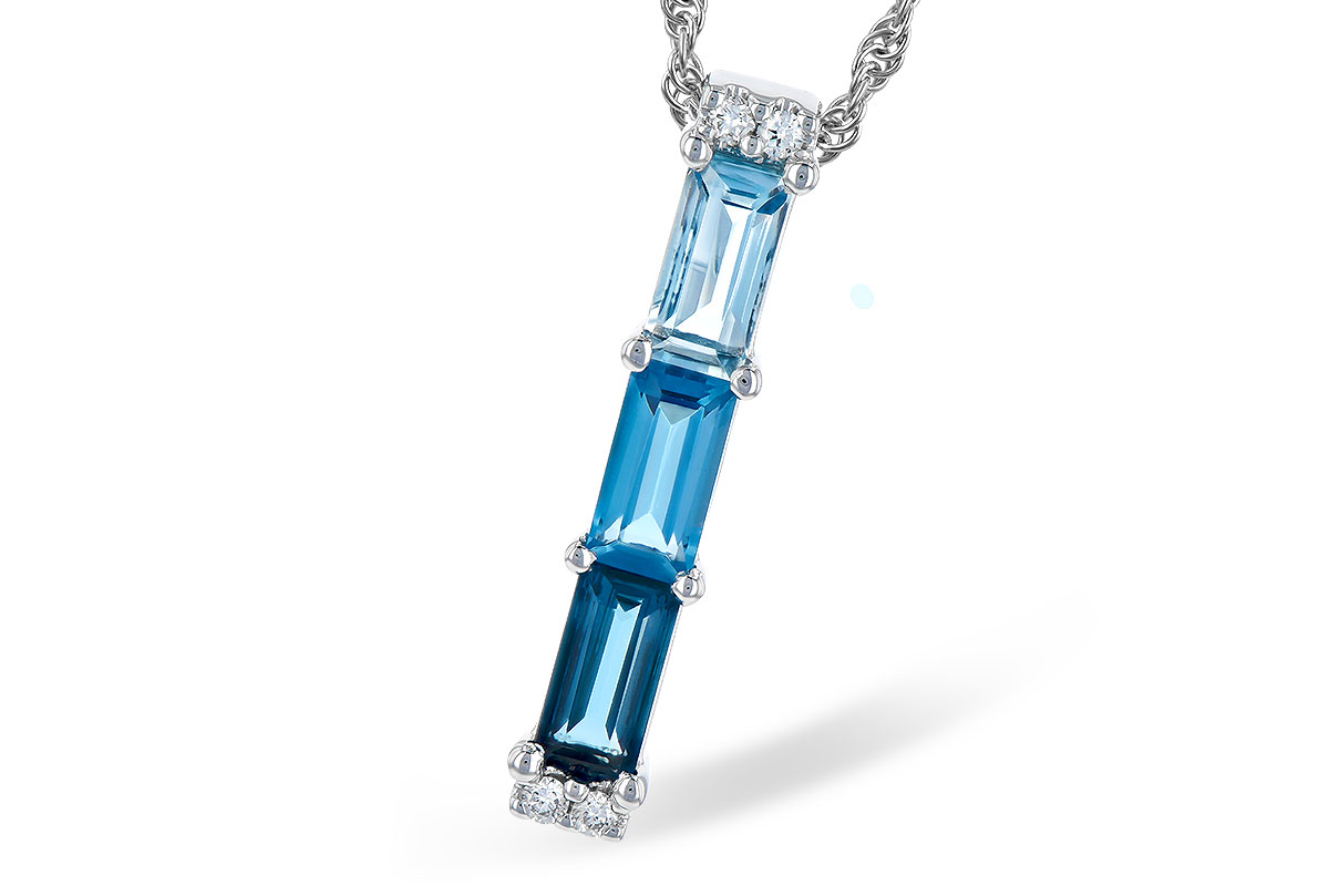 K318-30688: NECK 1.26 BLUE TOPAZ 1.30 TGW