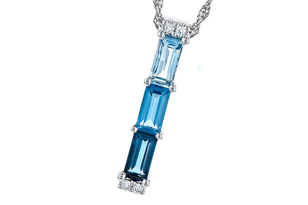 K318-30688: NECK 1.26 BLUE TOPAZ 1.30 TGW