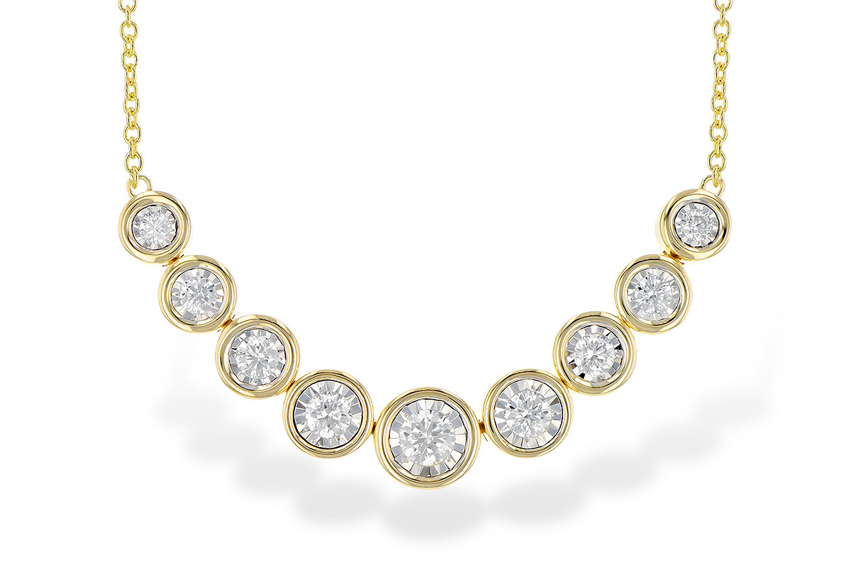 K318-30697: NECKLACE 1.00 TW