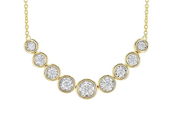 K318-30697: NECKLACE 1.00 TW