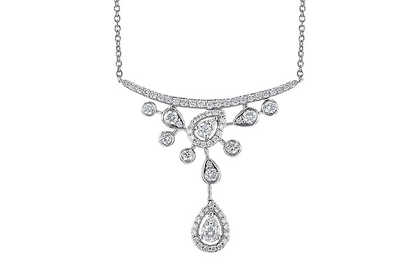 K318-31561: NECKLACE .65 TW