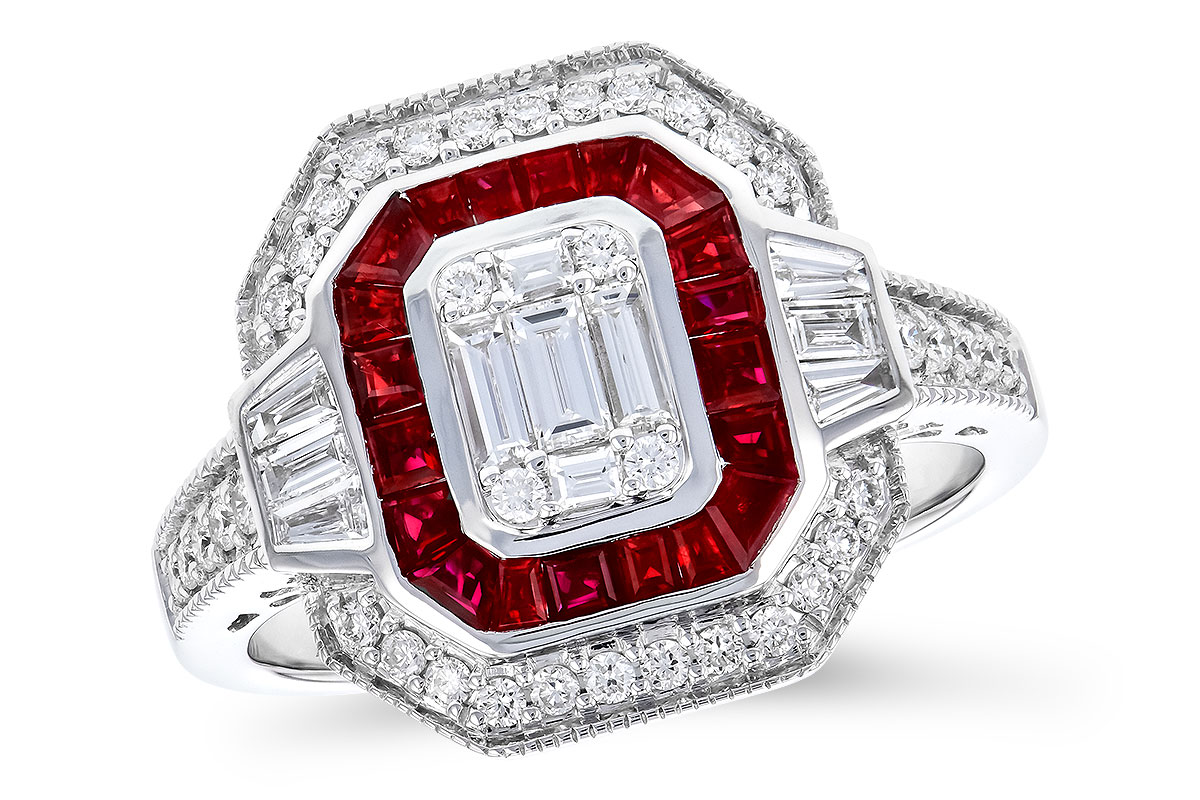 K319-18842: LDS RG .77 TW RUBY 1.35 TGW