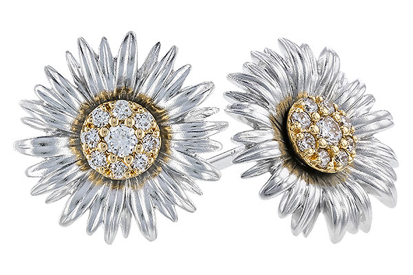 K319-21606: EARRINGS .14 TW