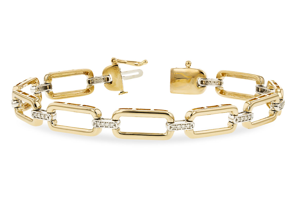 K319-24306: BRACELET .25 TW (7.5" - L234-69779 WITH LARGER LINKS)
