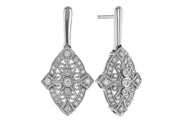 K319-24315: EARRINGS .25 TW
