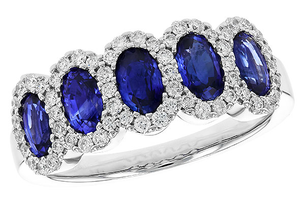 K319-26124: LDS WED RG 1.54 SAPPHIRE 1.90 TGW