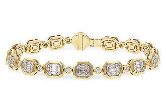 K320-09779: BRACELET 1.02 BAG 1.30 TW