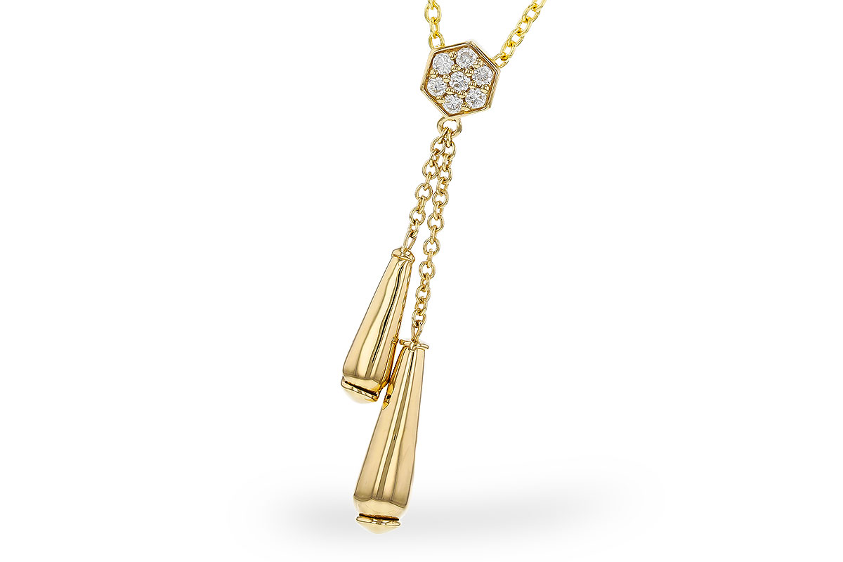 K320-10688: NECKLACE .11 TW