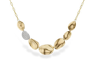 K320-10715: NECKLACE .38 TW (18")