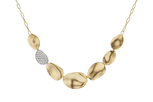 K320-10715: NECKLACE .38 TW (18")