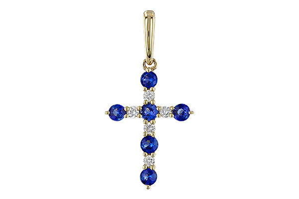 K320-11561: PENDANT .34 TW SAPP .42 TGW