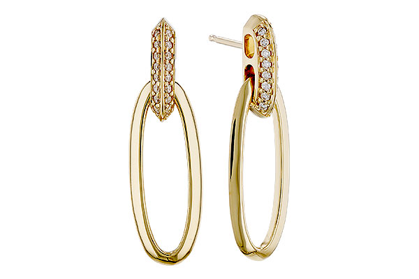 K320-13370: EARRINGS .15 TW