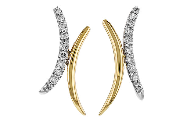 K320-14342: EARRINGS .15 TW