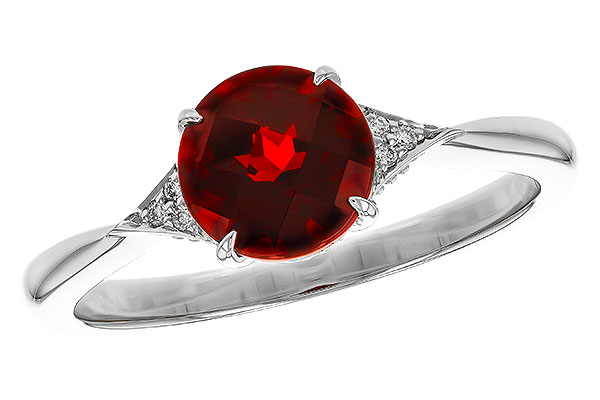K320-16115: LDS RG 1.46 GARNET 1.48 TGW (7MM RD)