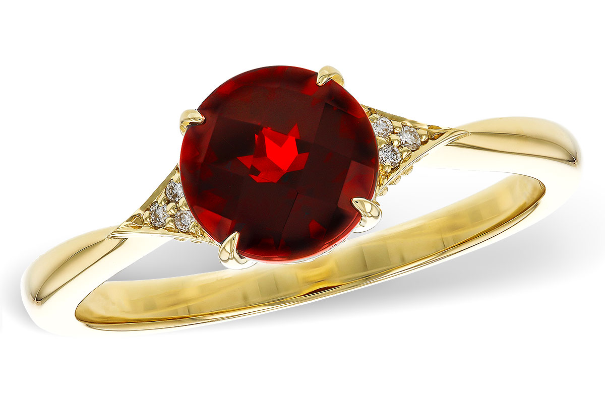 K320-16115: LDS RG 1.46 GARNET 1.48 TGW (7MM RD)