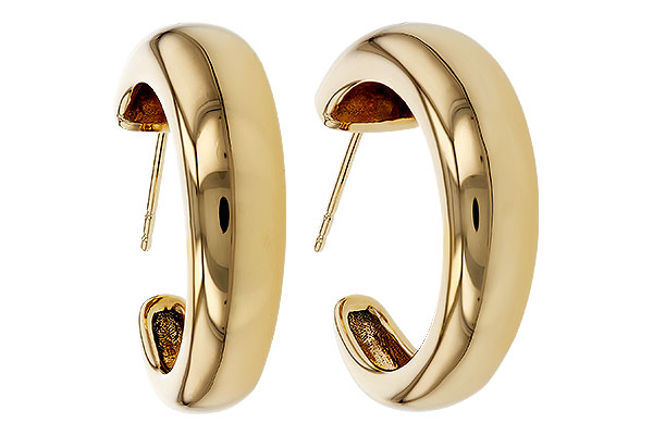 K320-17024: GOLD EARRINGS (20MM)