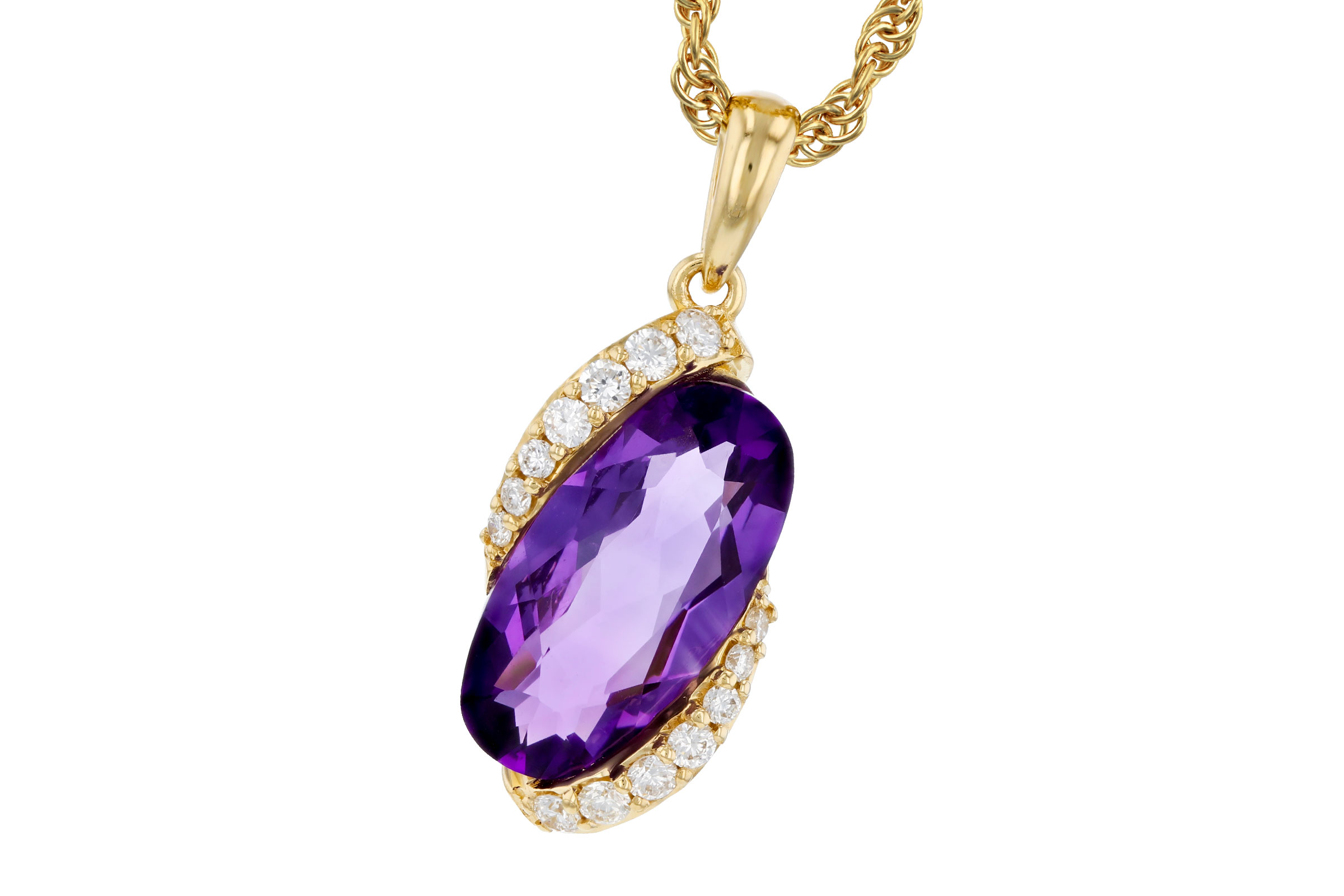 K321-02497: NECK 1.72 AMETHYST 1.84 TGW (12x6MM AMY)