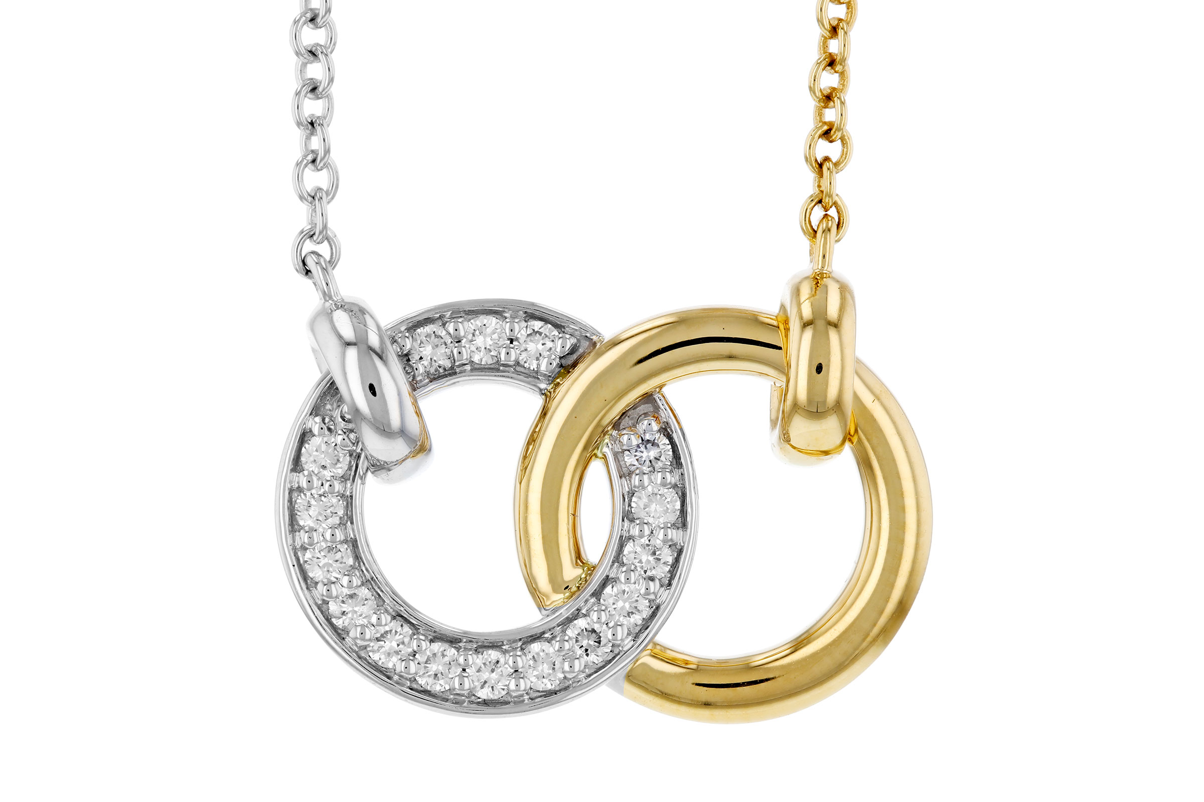 K321-02524: NECKLACE .20 TW (18")