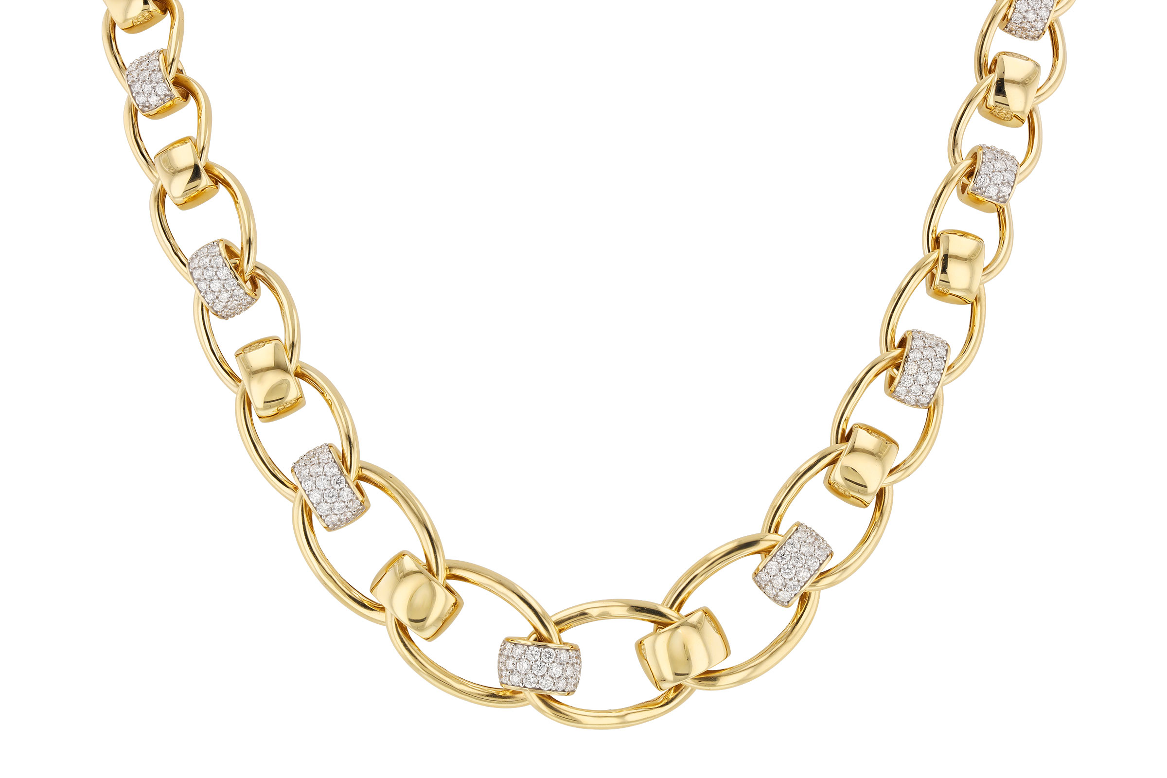 K321-02533: NECKLACE 2.00 TW (17")