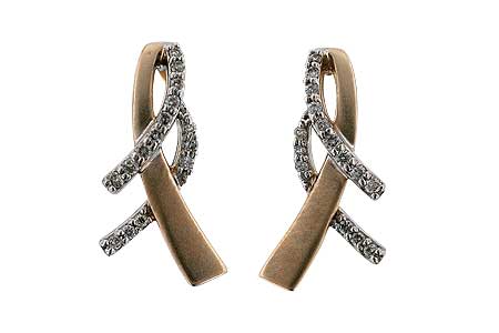 L046-46097: EARRINGS .15 TW