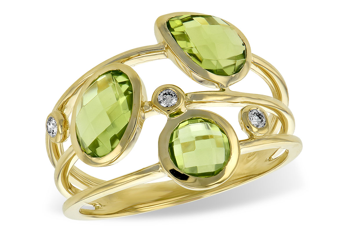 L234-67979: LDS RG 2.45 PERIDOT 2.50 TGW