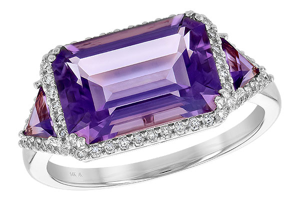 L235-56133: LDS RG 3.48 TW AMETHYST 3.70 TGW (12x8MM)