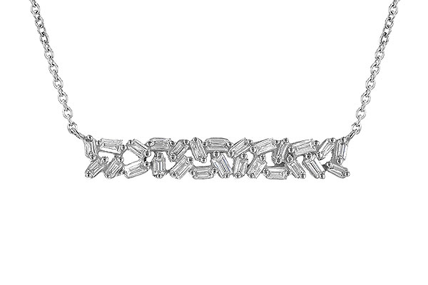 L235-59733: NECK .24 TW BAGUETTES