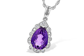 L235-62479: NECKLACE 1.53 AMETHYST 1.68 TGW (10x7 PS)