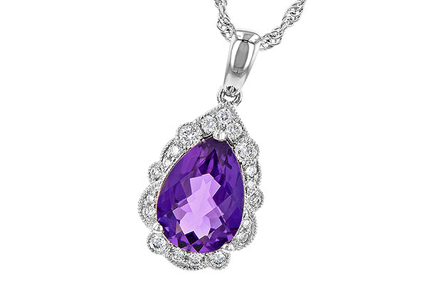 L235-62479: NECKLACE 1.53 AMETHYST 1.68 TGW (10x7 PS)