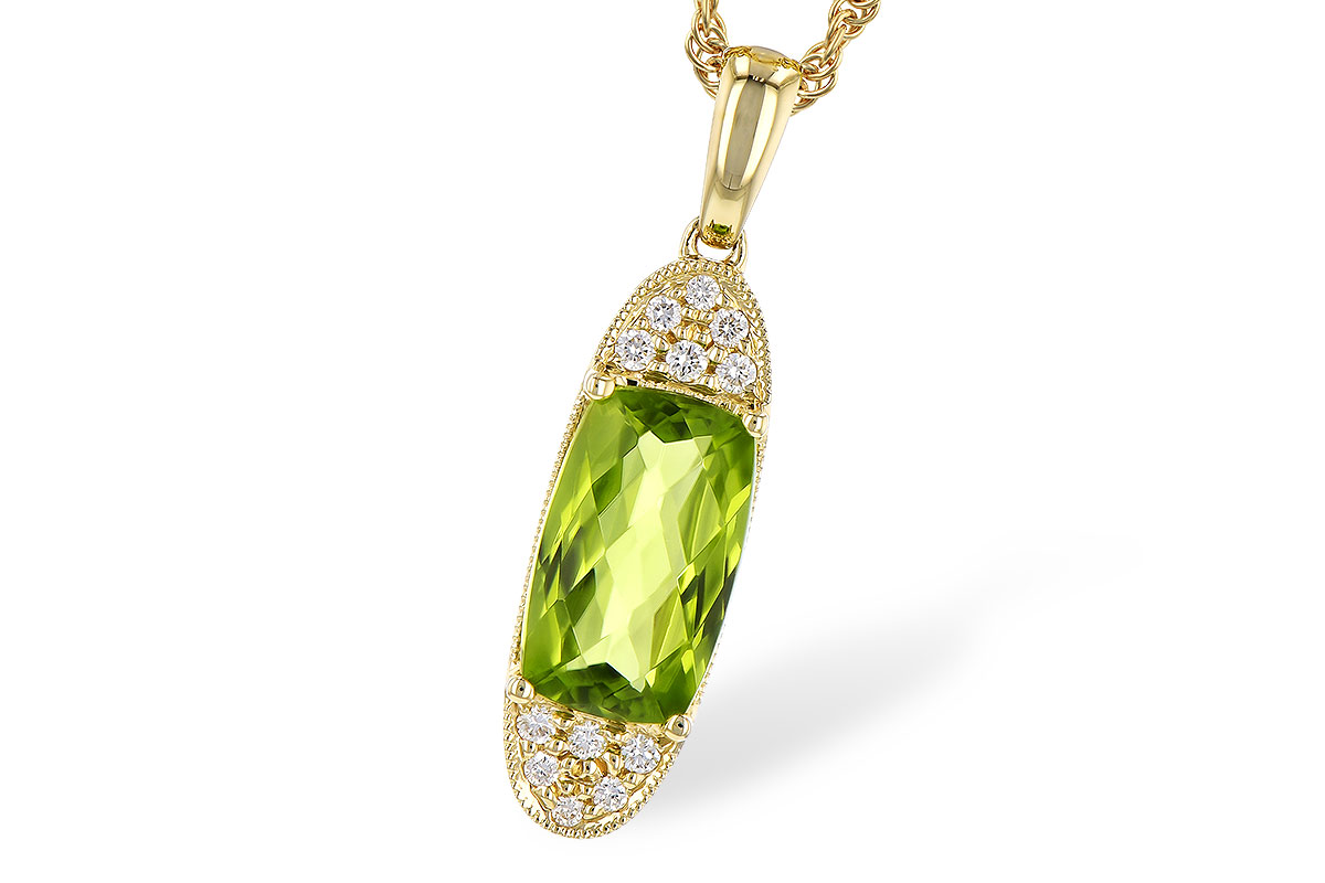 L318-35197: NECK 1.90 PERIDOT 2.00 TGW