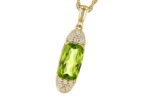 L318-35197: NECK 1.90 PERIDOT 2.00 TGW