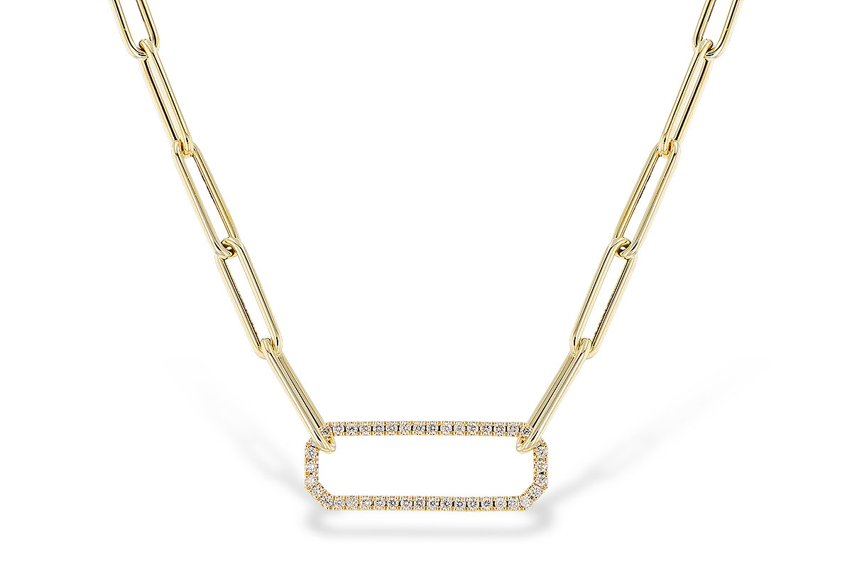 L319-18906: NECKLACE .50 TW (17 INCHES)