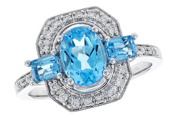 L319-21624: LDS RG 1.75 TW BLUE TOPAZ 1.90 TGW