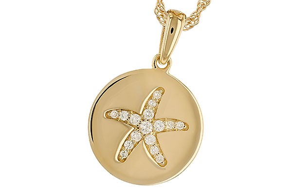 L319-24297: NECKLACE .11 TW
