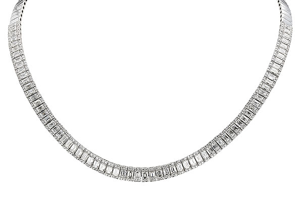 L319-26097: NECKLACE 9.26 E.C. 11.00 TW (16")
