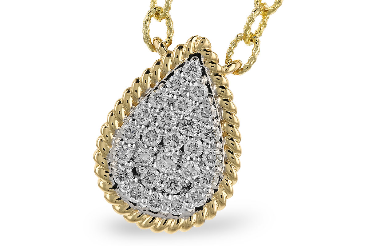 L319-26142: NECKLACE .32 TW (18")