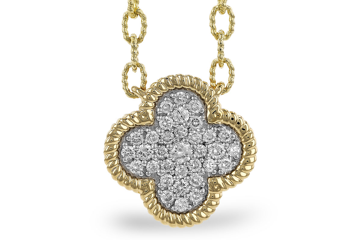 L319-27051: NECKLACE .32 TW (18")