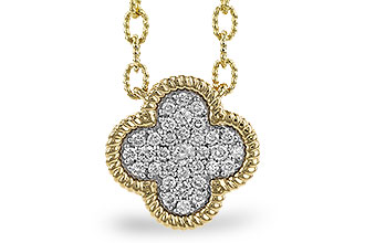 L319-27051: NECKLACE .32 TW (18")