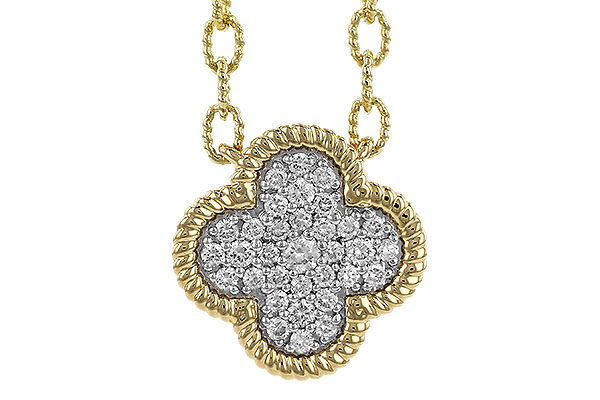 L319-27051: NECKLACE .32 TW (18")