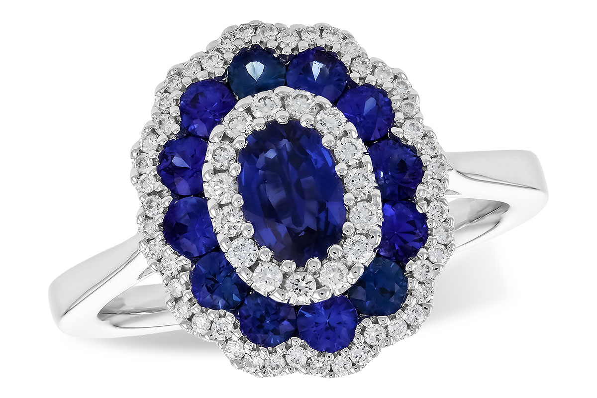L319-27070: LDS RG 1.33 TW SAPPHIRE 1.56 TGW (6x4 MM SAPP)