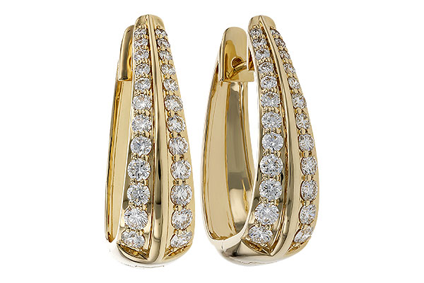L320-12497: EARRINGS 2.00 TW