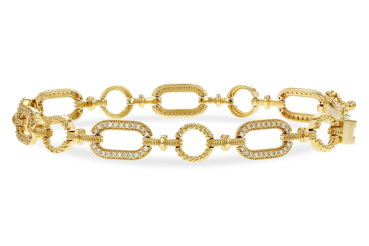 L320-16151: BRACELET .60 TW (7")