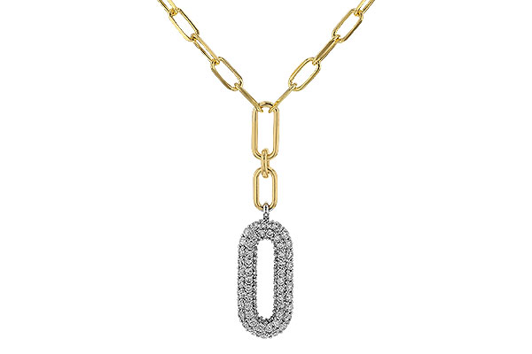 L320-17033: NECKLACE .96 TW (18")