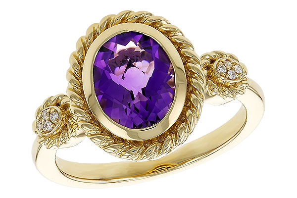 L320-17942: LDS RG 1.38 AMETHYST 1.40 TGW (9x7MM AMY)