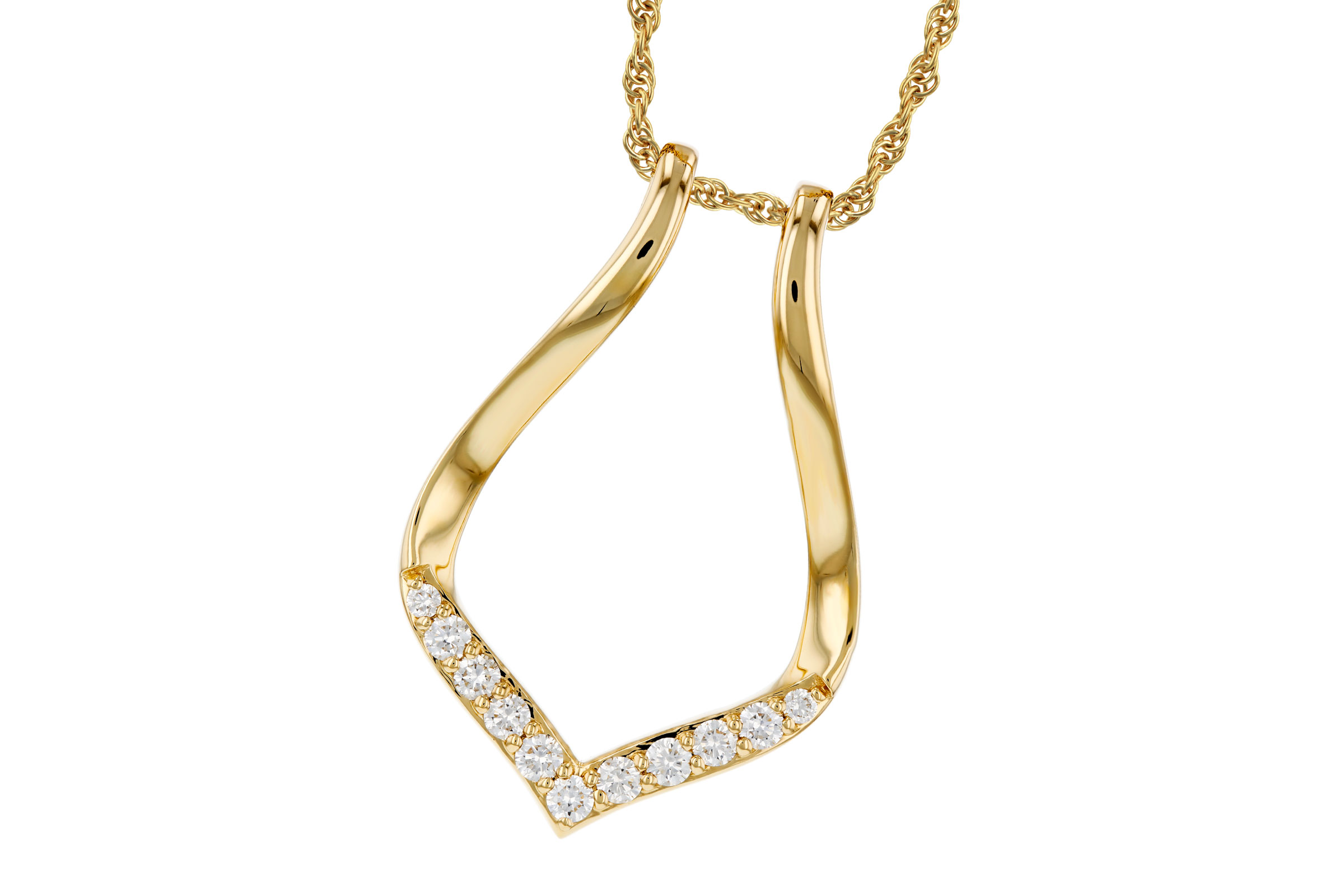 L321-01570: NECKLACE .33 TW