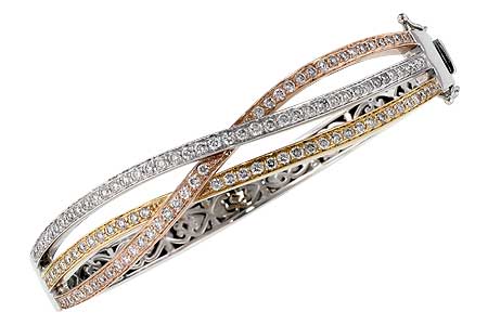 M045-56160: BANGLE BRACELET 2.00 TW