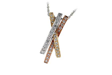 M051-08906: NECKLACE .49 TW