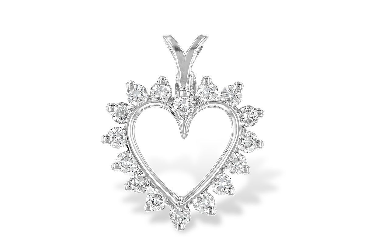 M051-94360: HEART PENDANT .45 TW